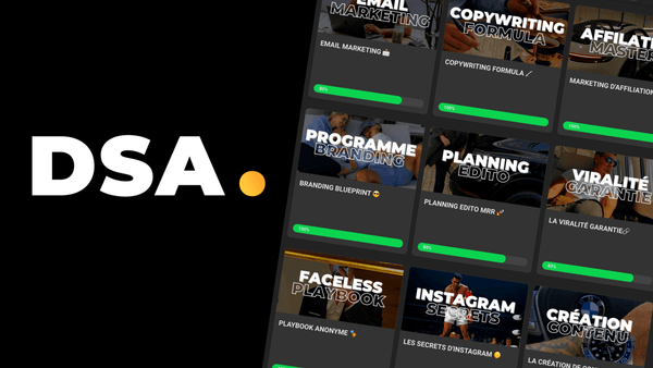 Gagne ta Liberté Financière en Ligne – Formation DSA avec Revente Intégrée